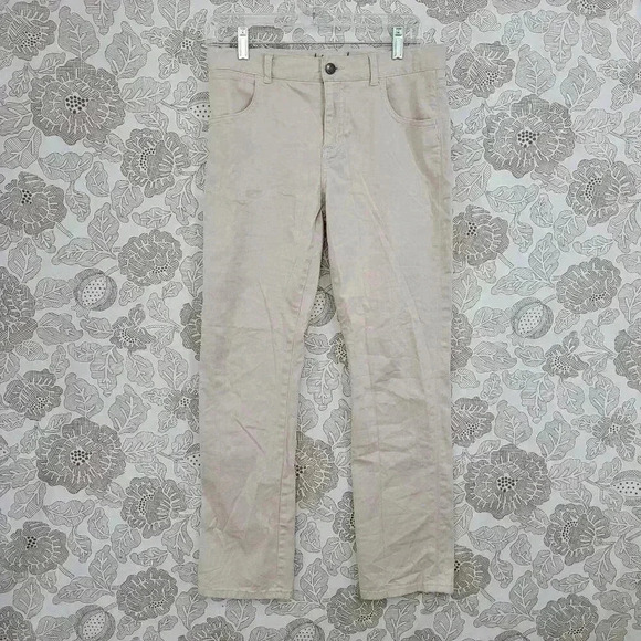 johnnie-O Pants - johnnie-O Women 100% Cotton West Coast Prep Beige Pants Size 14